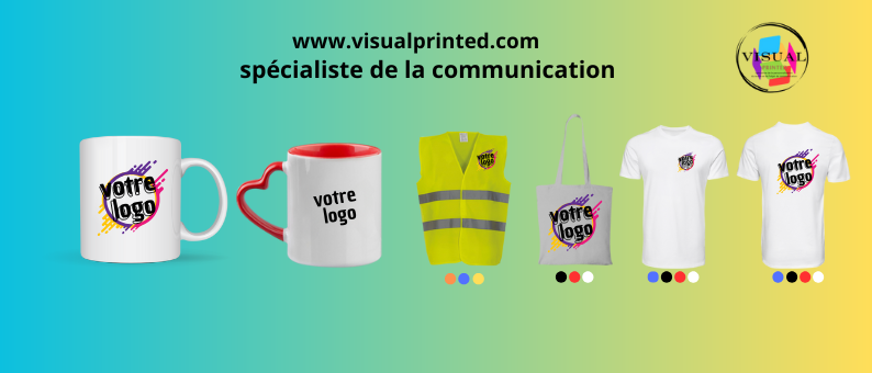 Exemples d’objets personnalisés VisualPrinted